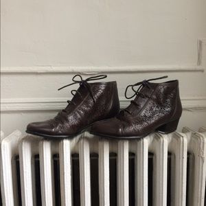 Anthropologie booties brown - 6